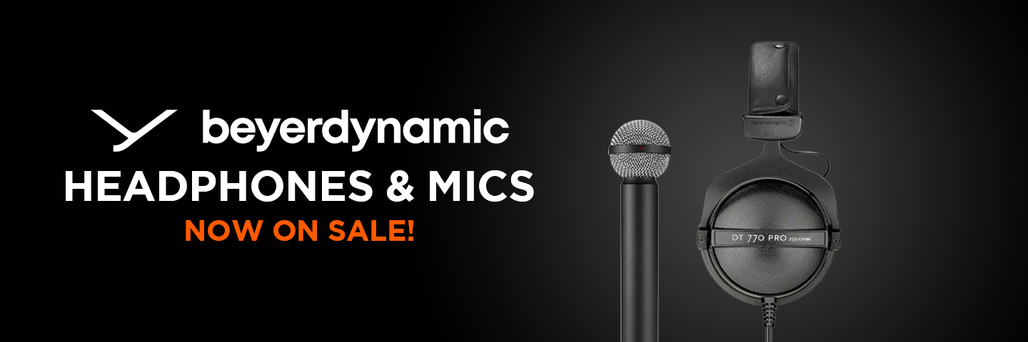 Get a Pro Sound for Less with Beyerdynamic.